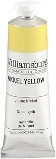 Williamsburg - Handgemachte Oelfarbe - 37 ml - Nickelgelb