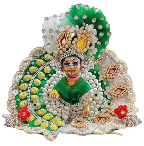 Partish Laddu Gopal Dress with Mukut and Patka l Ladoo Gopal Dres...