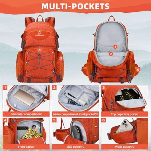 Maelstrom 40L Waterproof Hiking Backpack