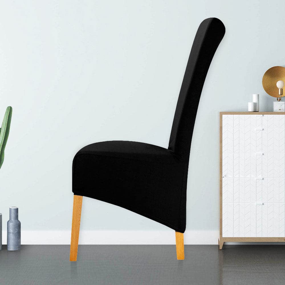 Housses De Siège De Chaise Extensibles - Lot De 1, Polyester/élasthanne, Lavable, 50x50 Cm (couleurs Variées) - Pour Salle à Manger, Bureau, Banquet - 3