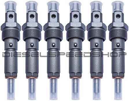 Dieselspeedshop 140hp performance Injectors, Set of 6 fits Cummins 12v 1991.5-1993