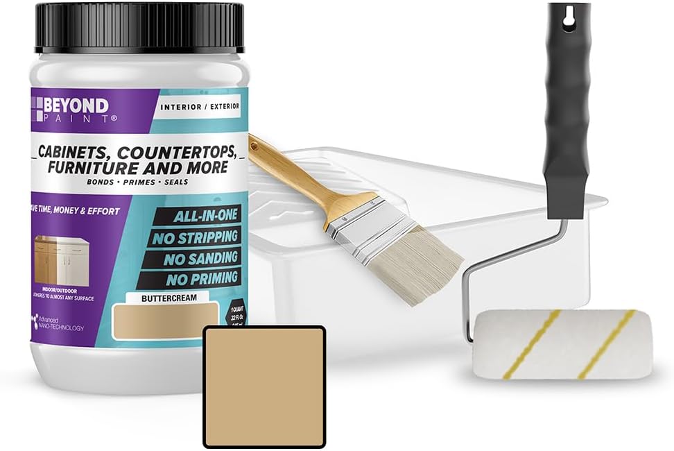 Furniture, Cabinets and More All-in-One Refinishing Kit/Color- Buttercream
