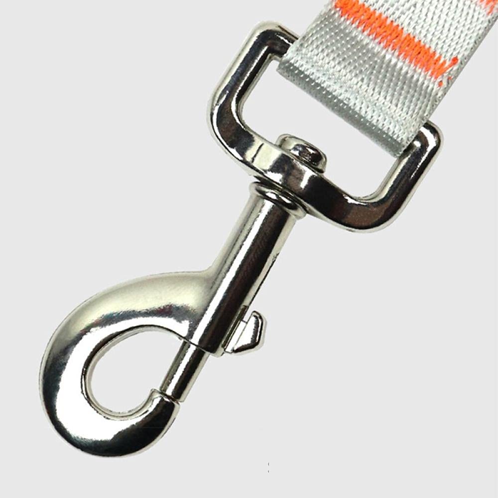 Hundeleine, Kurze Hundeleine Schwarze Nylon-Hundeleine Kurzes Outdoor-Spaziergang-Jogging-Zugseil Haustier-Kurzleine for Hunde und Katzen Trainingsleine