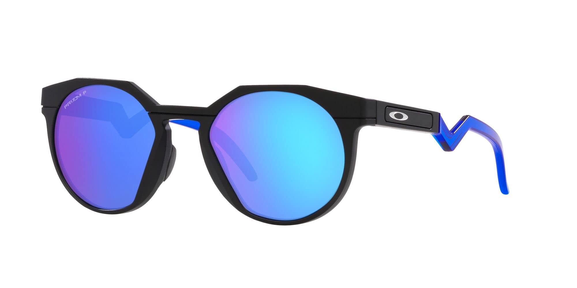 Oakley Lunettes de Soleil HSTN OO 9242 Matte Black/Prizm Sapphire 52/21/142 homme