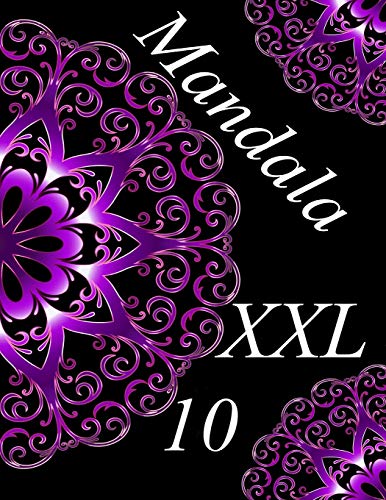 Mandala XXL 10: Antistress Libro Da Colorare Per Adulti (Italian Edition)
