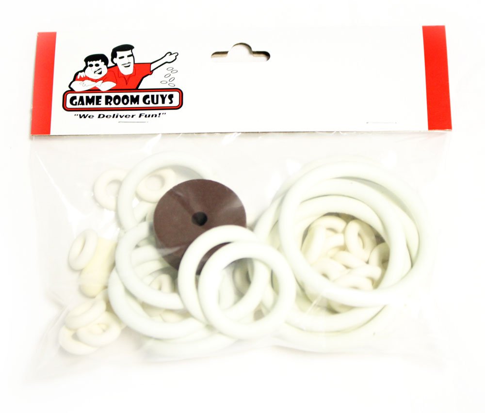 Game Room Guys Gottlieb Hi Dolly Pinball White Rubber Ring Kit