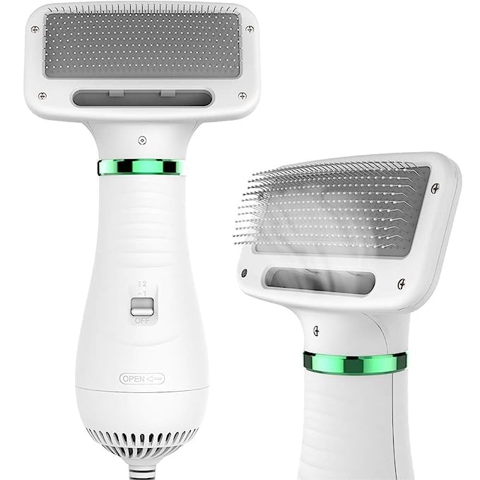 See full amazon price history chart for Viraaji Dog Hair Dryer Brush for Dog & Cats | Portable 2 in 1 Pet Hair Dryer with Self Cleaning Slicker Brush, Cat &Dog Grooming Dryer & Comb, Professional Pet Blow Dryer Adjustable Temperature Viraaji Dog Hair Dryer Brush for Dog & Cats | Portable 2 in 1 Pet Hair Dryer with Self Cleaning Slicker Brush, Cat &Dog Grooming Dryer & Comb, Professional Pet Blow Dryer Adjustable Temperature (B0CF1TWM3N) Amazon Price History, Amazon Price Tracker