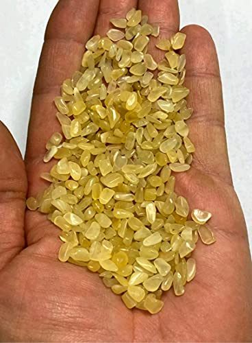 ALCHIMIA- Calcite gialla Pietre burattate gr.50