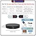 ComXim Electric Motorized Turntable with Remote, 7.87in Motorized Rotating Display Stand for Photography,360 Spinning Display Stand for Epoxy Glitter Tumbler, Photography Turntable for Products Live Show
