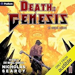 Death: Genesis 11: An Isekai LitRPG Audiolibro Por Nicholas Searcy arte de portada