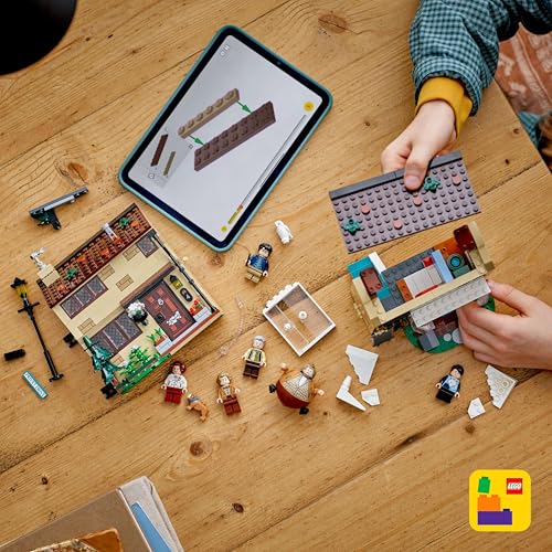 Harry Potter Privet Drive: la Visita di zia Marge - Casa Giocattolo con Interni Dettagliati, 5 Minifigure e Figura Gonfia di Zia Marge - Regalo per Bambine e Bambini da 8 Anni - 76451 - Lego - Immagine 5