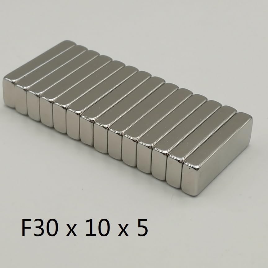 10 20 50PCS/LOT Block 30x10x5 NdFeB Rare Earth 30 * 10 * 5 Neodymium 30 x 10 x 5 Magnet(20 PCS)