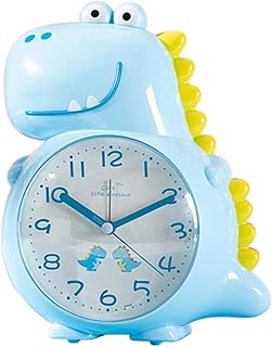 RALIRA Alarm Clock,Clocks Bedside,Kids Alarm Clock, Cute Dinosaur Digital Alarm Clock, Children's Sleep Trainer, Battery Operated, for Boys Girls Birthday Gifts smart alarm cloc