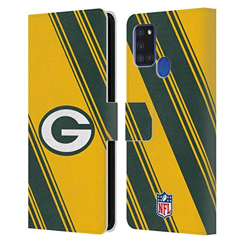 Étui portefeuille NFL Green Bay Packers pour Samsung Galaxy A21s