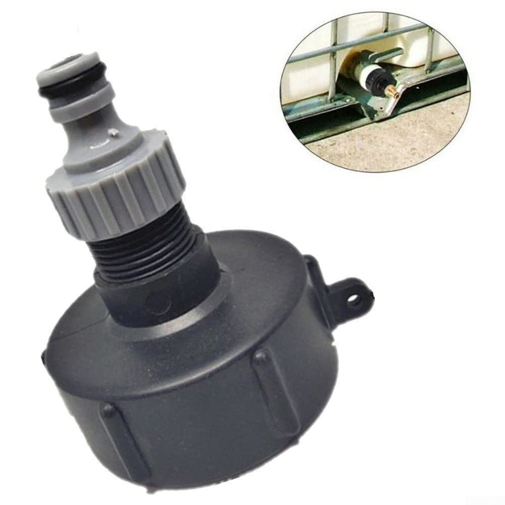 Adattatore IBC S60x6 Con Connettore Rapido 3/4" - Raccordo Per Serbatoi Acqua E Cisterne Giardino