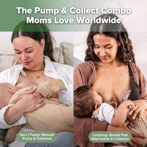 Haakaa AMZ043010 Manual Breast Pump For Breastfeeding 4Oz/100Ml And Ladybug Milk Collector 2.5Oz/75Ml Combo thumb #1