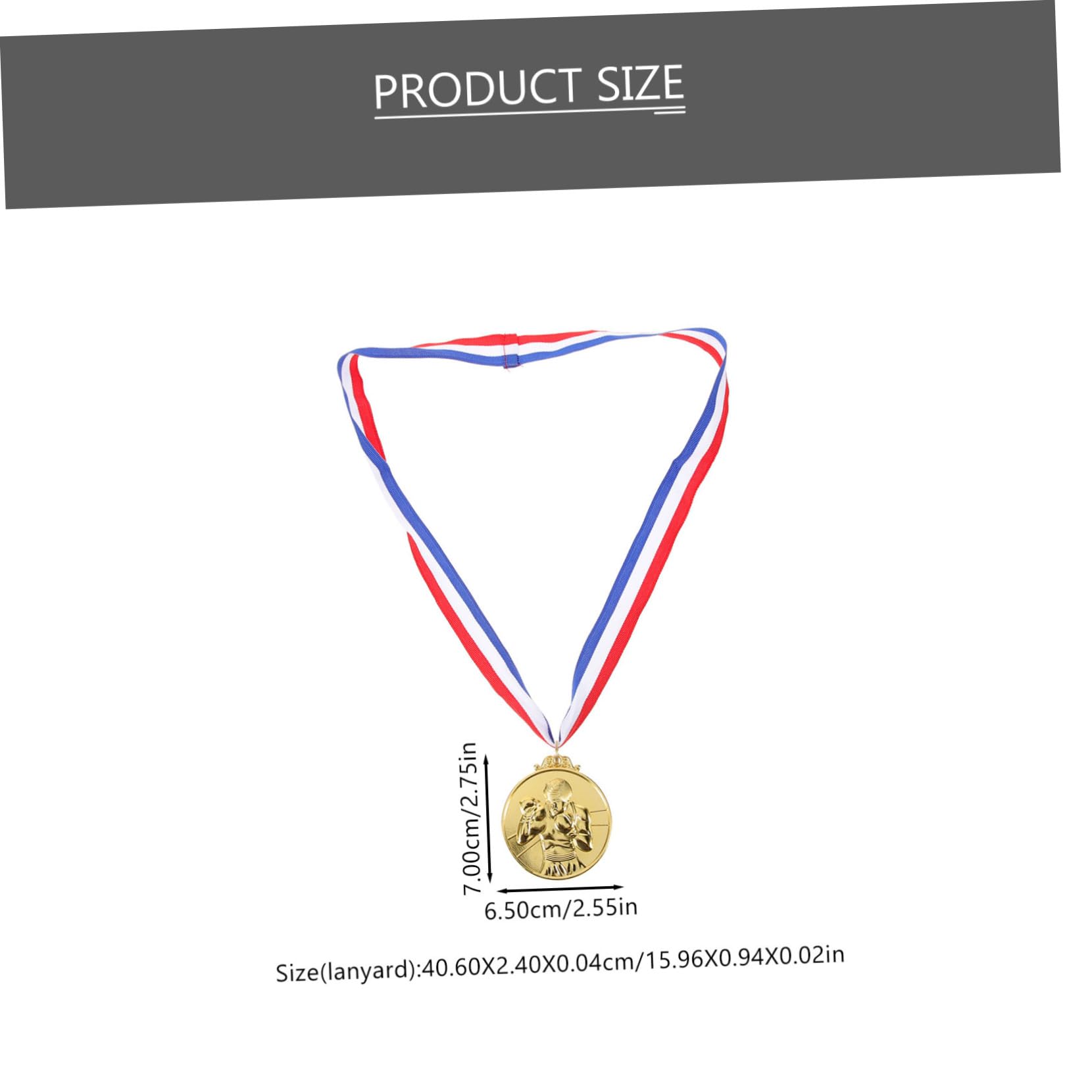 Supvox Boxkampfmedaille Laufende Medaillen Turnier Medaillen Als Belohnung Medaillen Im Rennwettbewerb Rennmedaillen Rennen Medaillen Goldmedaille Golden Zinklegierung