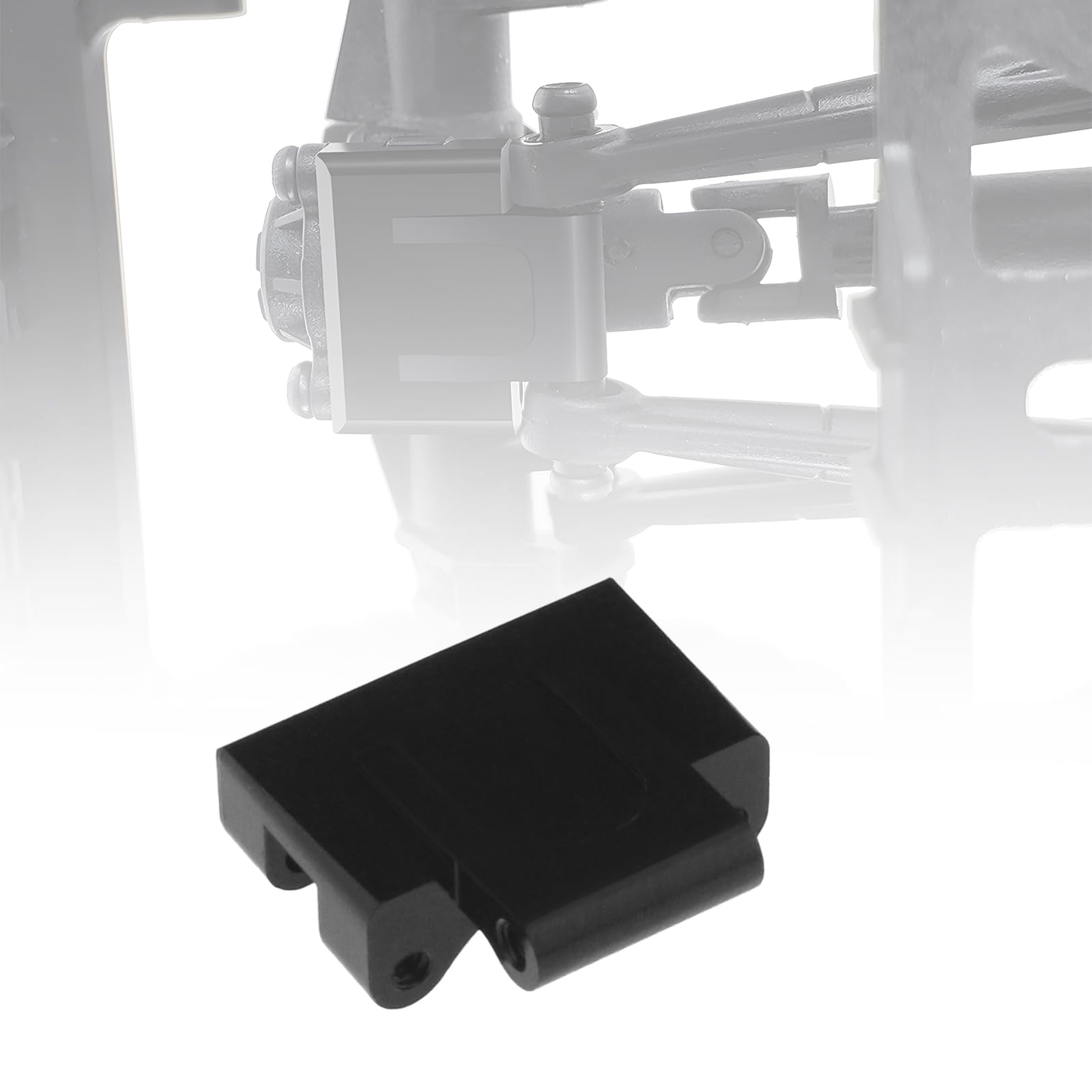 AXSPEED Hinterachse Traversen Halterung Für Axial SCX24 - Einstellbar, Schwarz, Upgrade Für AXI90081