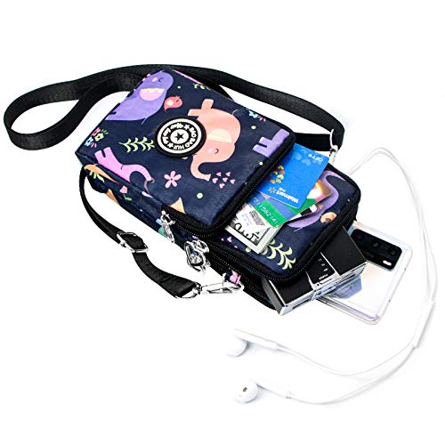 PALAY Small Crossbody Phone Bags for Ladies with Strap Vintage Floral ...