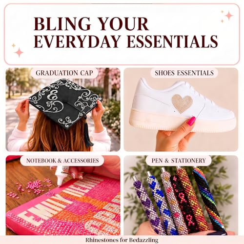 Resin Jelly Rhinestones for Bedazzling Kit - Teen Girl Gifts Trendy Stuff - Image 4