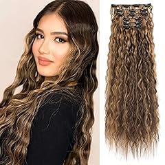 Chocolate Brown with Caramel Blonde Highlights