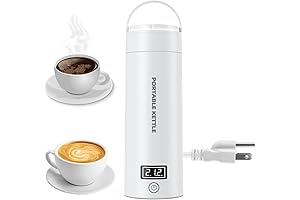 Small Portable Kettle, Ideal Travel Companion for Work & Play