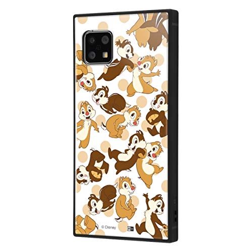 AQUOS sense5G SH-53A SHG03 AQUOS sense4 lite AQUOS sense4 basic AQUOS sense4 SH-41A ケース ディズニー キャラクター ハイブリッド ケース KAKU 耐衝撃 ストラップ ホール 付き スクエア 軽量 チップとデール ツインズ