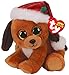 Ty UK Ltd Howlidays Dog Xmas 2020-Boo-Reg Peluche, Multicolore, 36240
