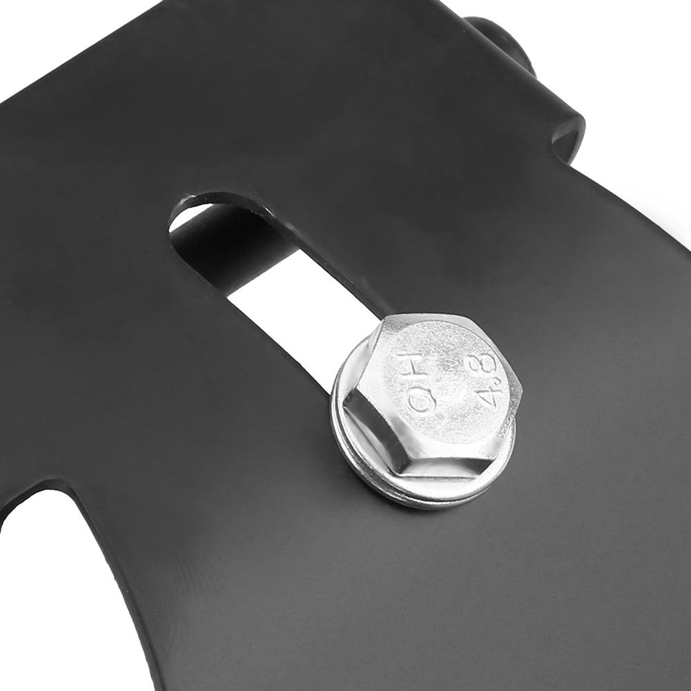 Placa base para asiento individual para motocicleta