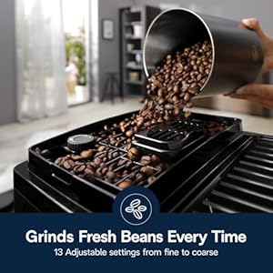 DeLonghi Magnifica Start Fully Automatic Espresso Machine Black