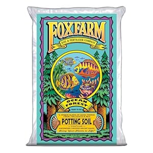 FoxFarm Ocean Forest Potting Soil, 1.5cu ft - Light, Aerated Texture, Designed for All Container Plants - pH Adjusted for Optimal Nutrient Uptake, Effectively Retains Moisture FoxFarm Ocean Forest Potting Soil 15cu ft Light Aerated Texture Designed for All Container Plants pH Adjusted for Optimal Nutrient Uptake Effectively Retains Moisture