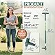 ORIENTOOLS Unkrautabzieher Stand Up Weeder Handwerkzeug mit 3 Krallen für Löwenzahn, Stahl Twist Hand Unkrautwurzel Ziehwerkzeug Greifer und Picker, 96,5 cm Langer Griff Rasen Einfacher