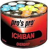 60 Overgrip Ichiban Tape colorido tennis grips Cinta para mango de raqueta de tenis