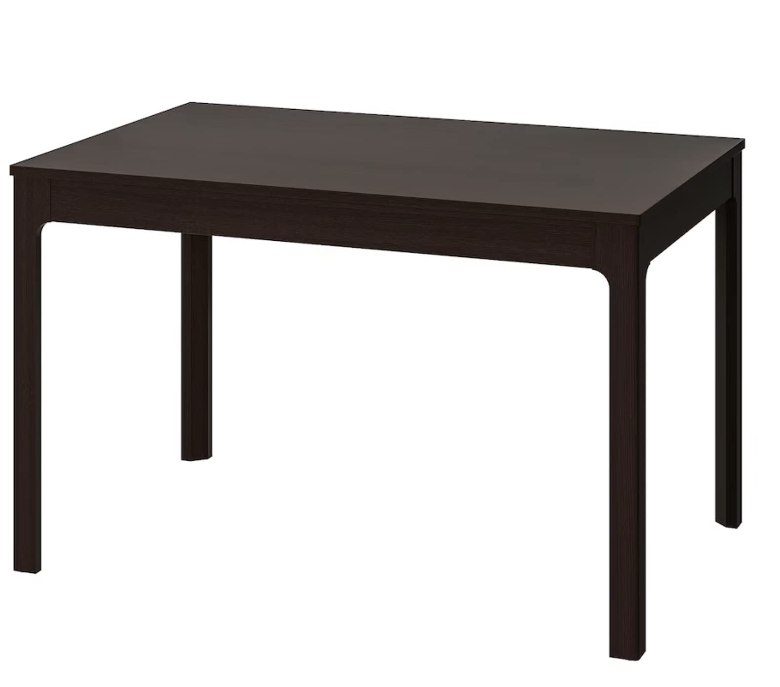 EKEDALEN Extendable Table, Dark brown120/180x80 cm (47 1/4/70 7/8x31 1/2 ")