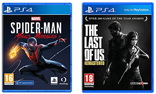 Image of Marvel's Spider-Man: Miles Morales (PS4) & The Last Of Us: Remastered (PS4)