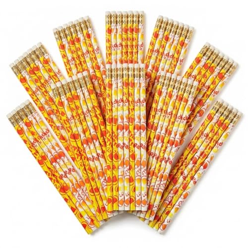 Set de 100 lápices Anderson's diseño Candy Corn miniatura 2