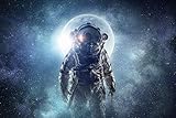 Astronaut Outer Space Fantasy Scifi Cool Wall Decor Art Print Poster 24x36