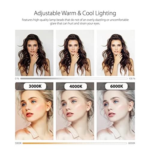 Hi_Friend Eyelash Led Floor Light, Half Moon Lamp For Lash Extension, Lighting For Beauty, Skincare, Lashes, Eyebrows, Filming Content Creation (Pink) #TOP2