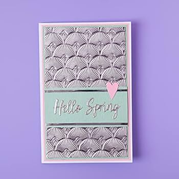 Amazon.com: Sizzix 3D Impresslits Embossing Folder 664507