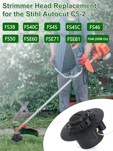 Tête de débroussailleuse C5-2 pour Stihl FS38 FS40 FS45 - 4