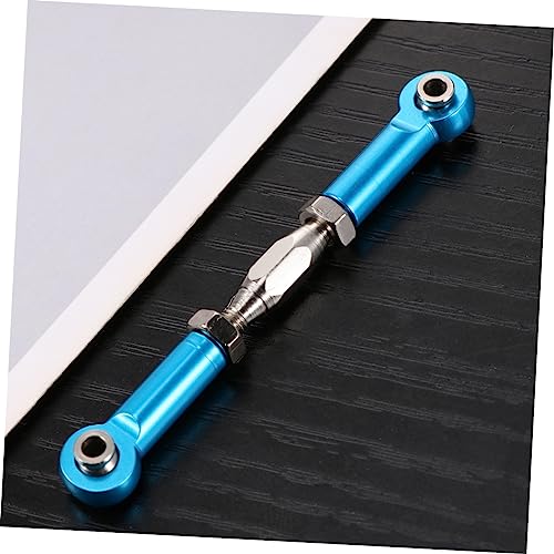 6 piezas de tensor de varilla de aluminio para camión buggy, partes de mejora, fácil instalación, compatible con Epxhsp Racing Hpi, color azul miniatura 7