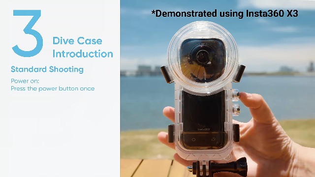 insta360x4 ハウジング Buy Insta360 X4 Invisible Dive Case - Accessories - Insta360
