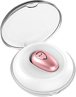 Tofficu 1Pieza Auricular Inalámbrico Mini Deportivos con Estéreo HiFi Actividades Aire Color Rosa Dorado