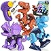 Vanplay Dinosaurios Juguetes con Taladro Eléctrico 3 Piezas Puzzle Dinosaurios Construcción Juguetes Dducativos para Niños