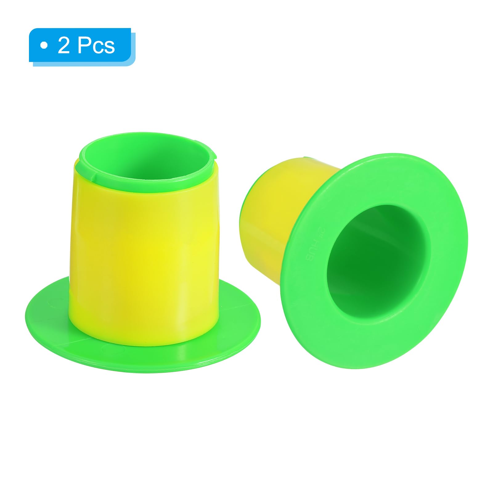 PATIKIL 3 Inch Poignée À Film Rétractable, 2Pcs Distributeur De Film Étirable Distributeur De Film Plastique Main Pour 50mm Core Emballage Meubles Déménagement Emballage, Vert