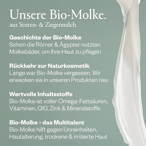 Pflegende Reinigungsmilch - 100ml - Intensive Gesichtsreinigung gegen Unreinheiten & Mitesser - mit Bio-Molke, Aloe Vera, Salbei, Mandel- & Jojobaöl - hergestellt im Chiemgau – Bild 5