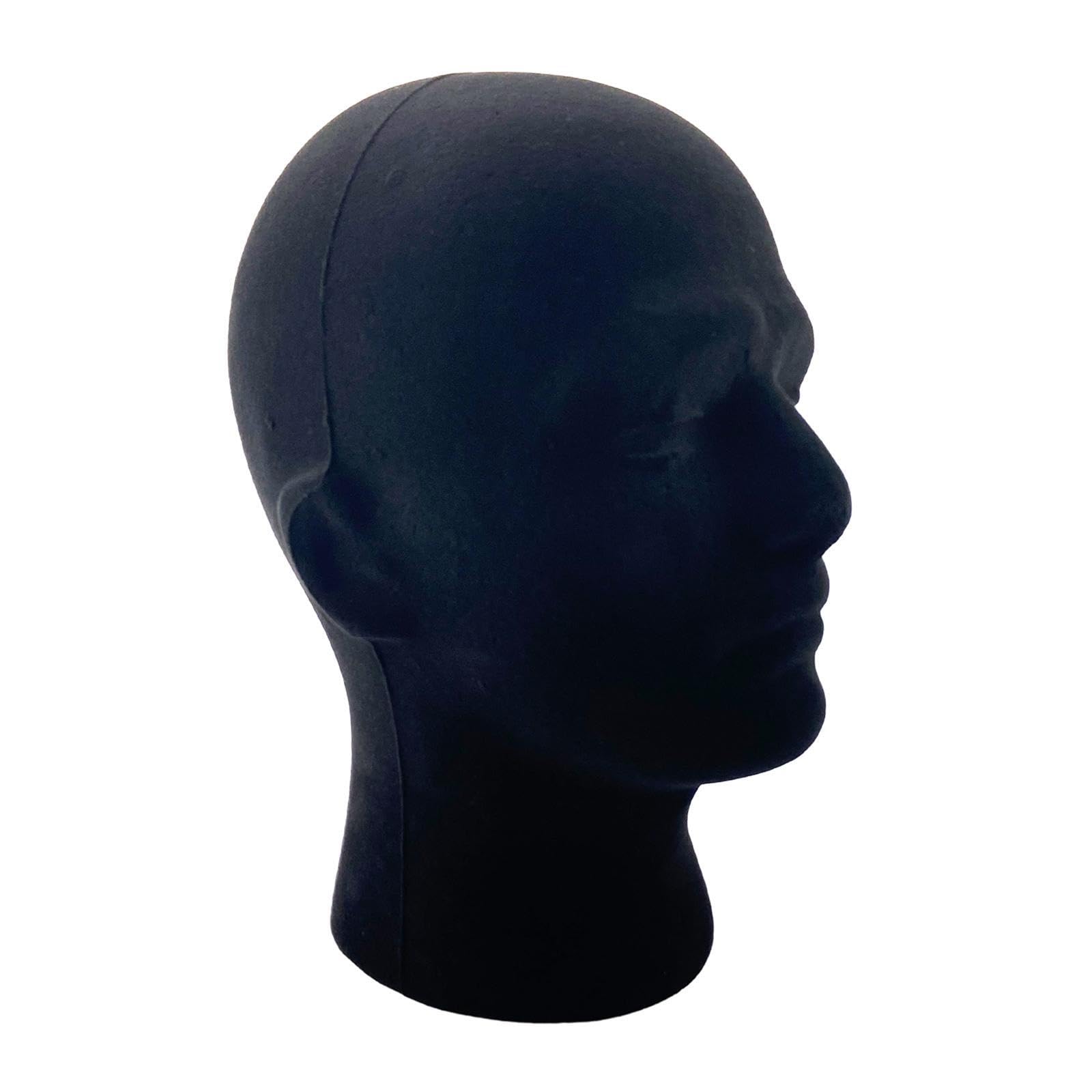 PUXZYAX Mannequin Head Stand Displaying Wigs Sturdy And Durable Lightweight For Home And Travel Dome Model Head Display Hair Hats Hairpieces Shop Malls