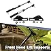 JUNLELI Engine Cover Supports Telescopic Rod for Suzuki Jimny 2019 2020 2021 2022 2023 JB43 JB64 JB74 Front Hood Lift Supports Hydraulic Rod Strut Bar Car Accessories