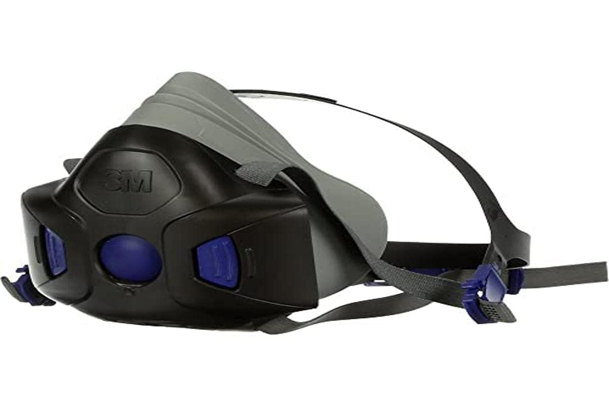3M Secure Click Halbmaske HF-803, Gr. L, dunkelgrau
