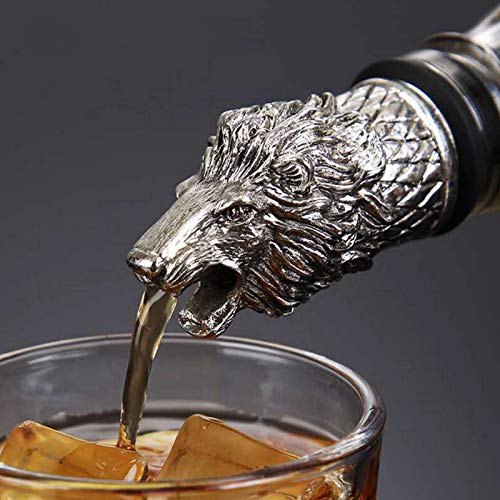 Baoblaze 6 Unidades de Cabeça de Animal - Bico para Vinho, Rolha de Garrafa de Vinho para Ferramenta